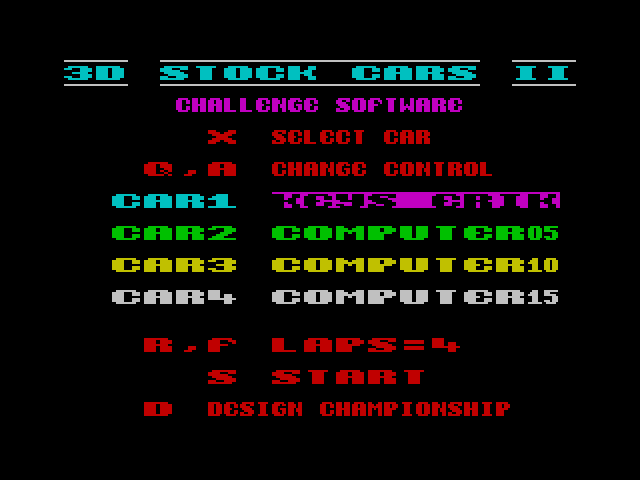 3D Stock Cars II abandonware