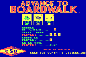 Advance to Boardwalk abandonware