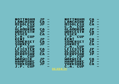 Cricket Captain abandonware