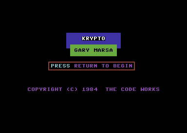 Krypto abandonware